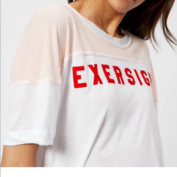 NWOT Wildfox Exersighs shirt top tee medium - Picture 3 of 8